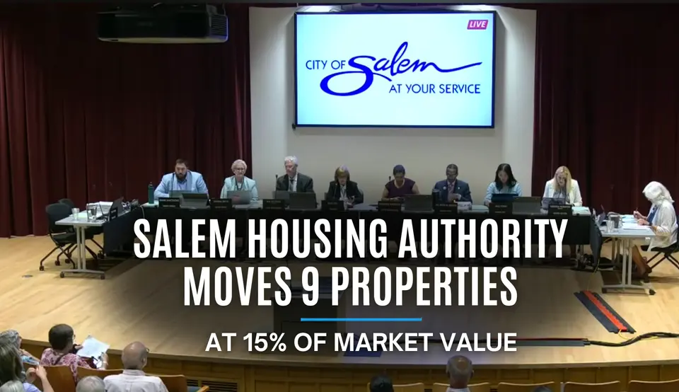 Salem Housing Authority Moves Nine Properties Toward Habitat Transfer at 15% of Market Value