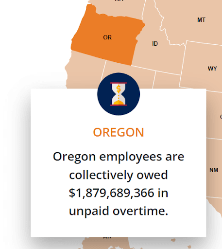 Featured Image photo for Oregon Workers Are Owed $1.8 billion in Unpaid Overtime, According to Study.